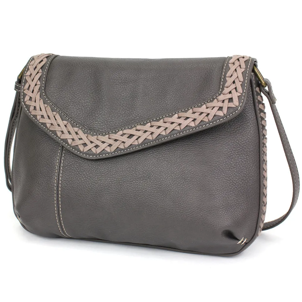 Braided Boho Crossbody - Ink