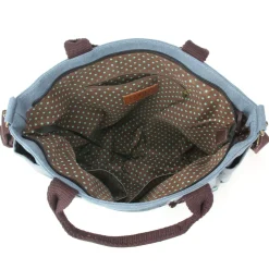 Canvas Print Pocket Tote - Turtles