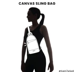 Canvas Sling Bag - Turtles