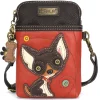 Cellphone Xbody - DarkBrown Chihuahua