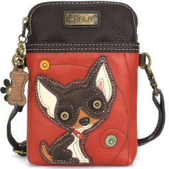 Cellphone Xbody - DarkBrown Chihuahua