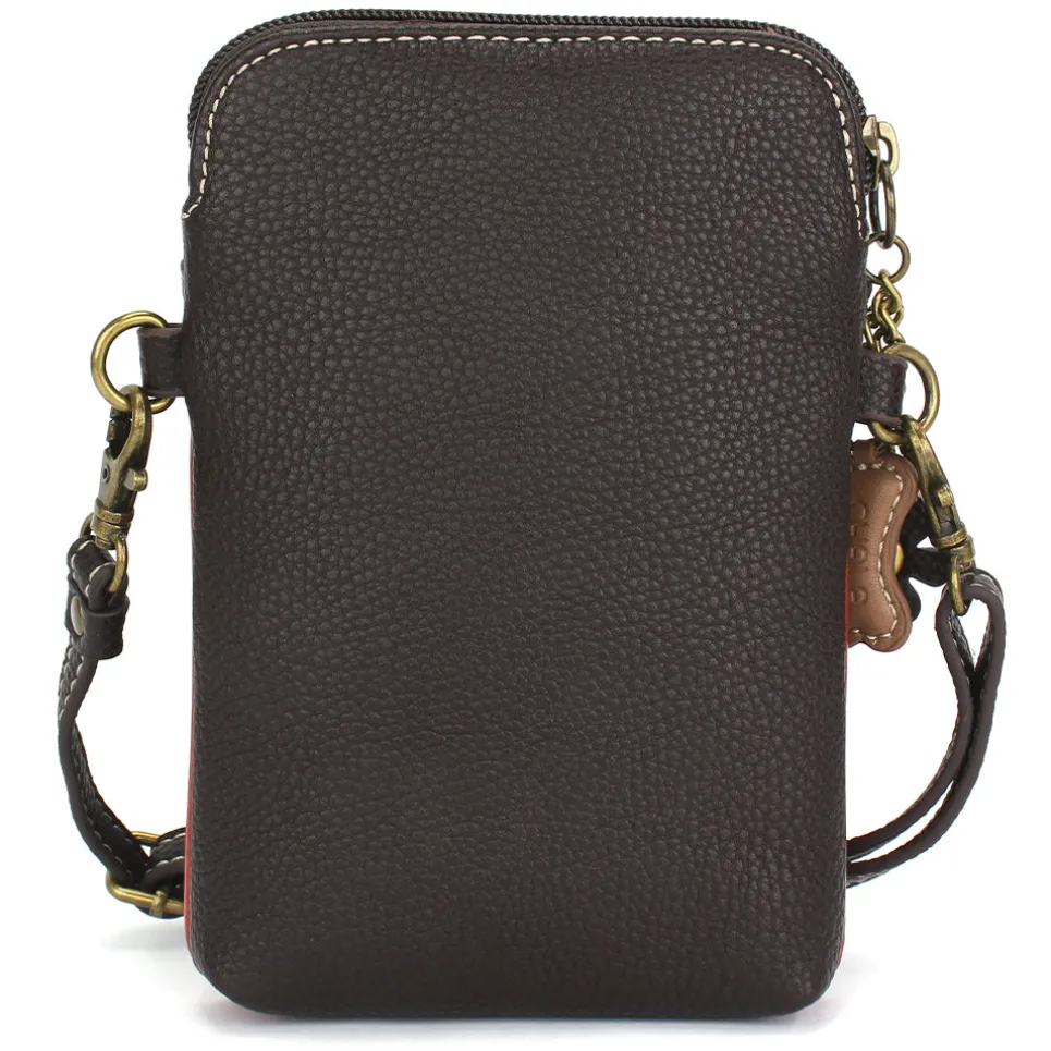 Cellphone Xbody - DarkBrown Chihuahua