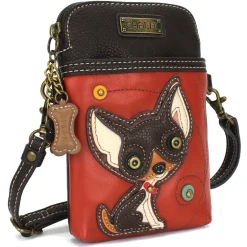 Cellphone Xbody - DarkBrown Chihuahua