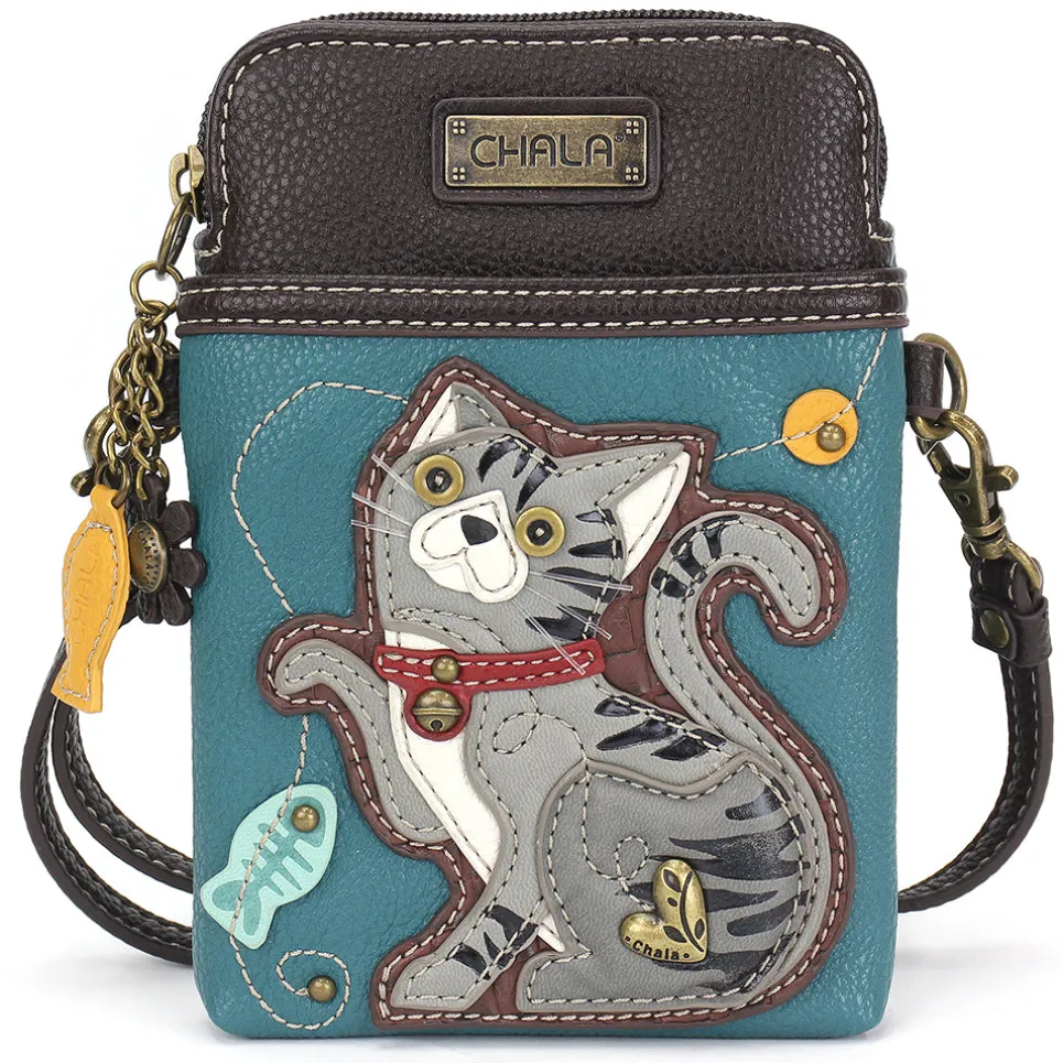 Cellphone Xbody - Gray Tabby Cat