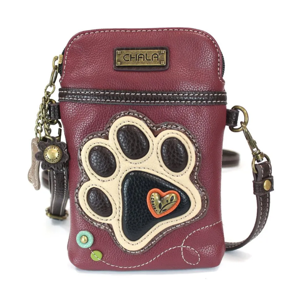 Cellphone Xbody - Ivory Pawprint