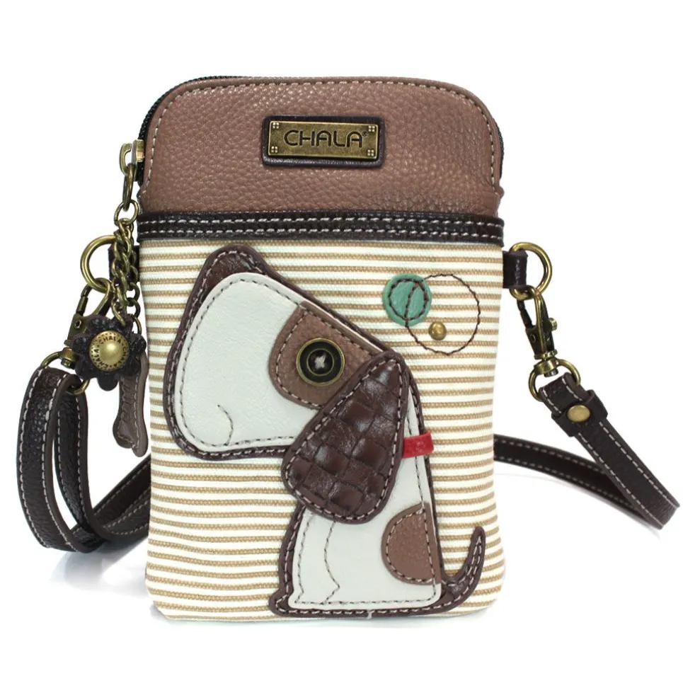 Cellphone Xbody - Toffy Dog (Brown Stripe)