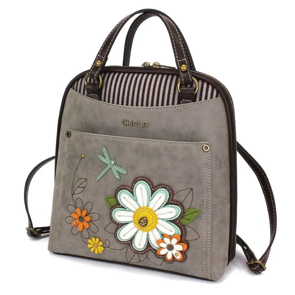 Convertible Backpack Purse - Daisy