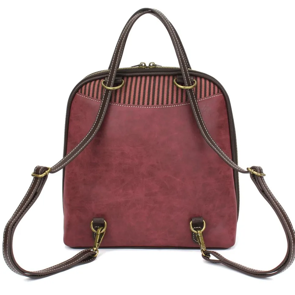 Convertible Backpack Purse - Pawprint