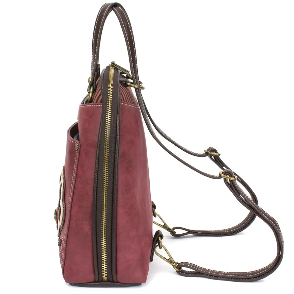 Convertible Backpack Purse - Pawprint