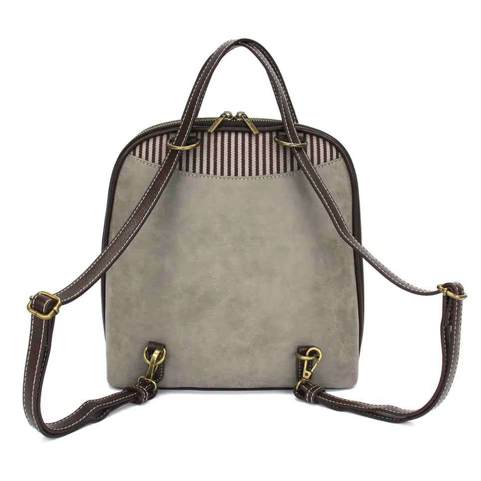 Convertible Backpack Purse - Bicycle