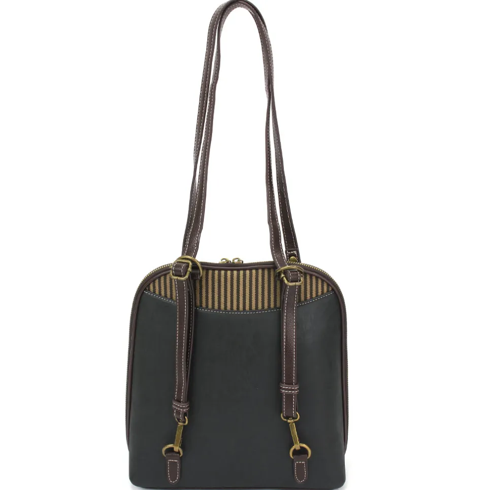 Convertible Backpack Purse - Horse Family