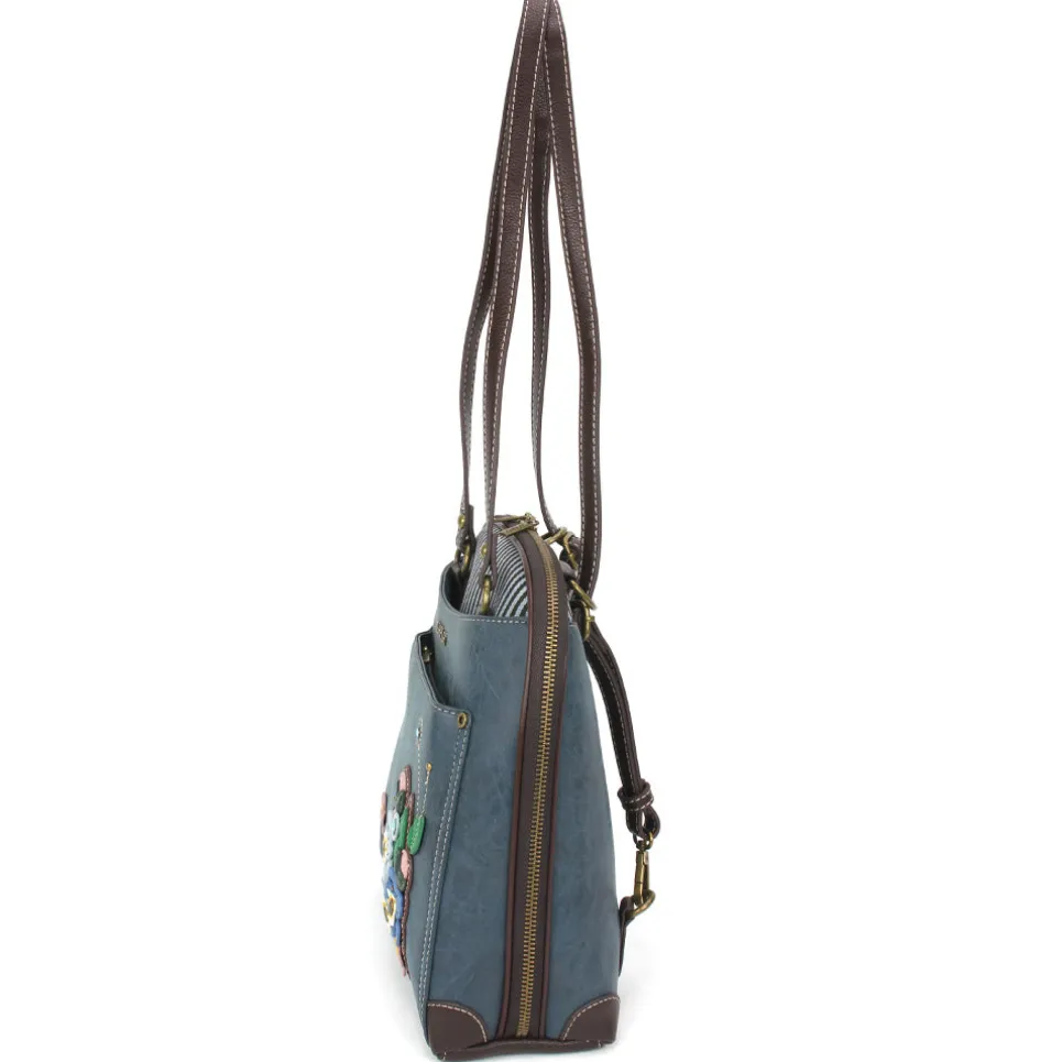 Convertible Backpack Purse - Forget Me Not