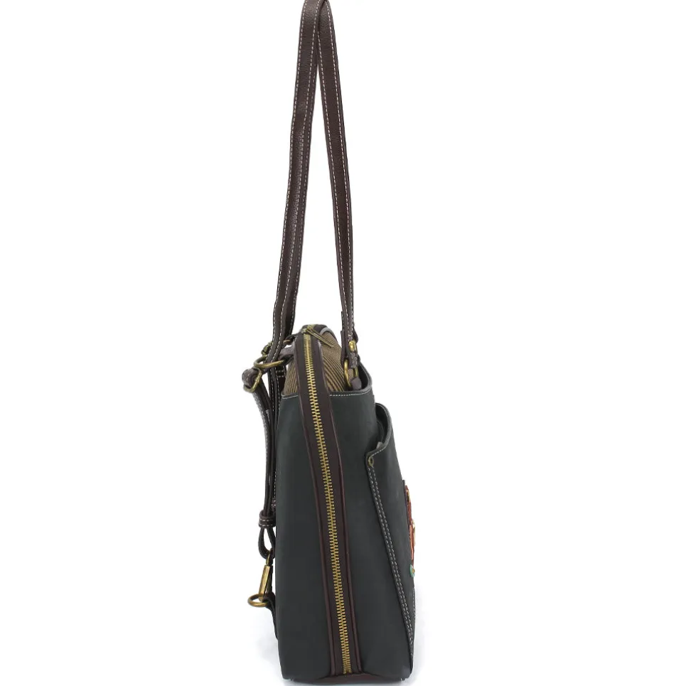 Convertible Backpack Purse - Horse Family