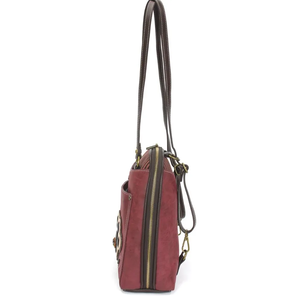 Convertible Backpack Purse - Pawprint