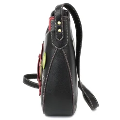 Crescent Crossbody - Red Rose