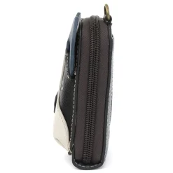 Cute-C - Credit Card Holder / Wallet Wristlet - Boston Terrier