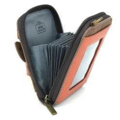Cute-C - Credit Card Holder / Wallet Wristlet - Cat