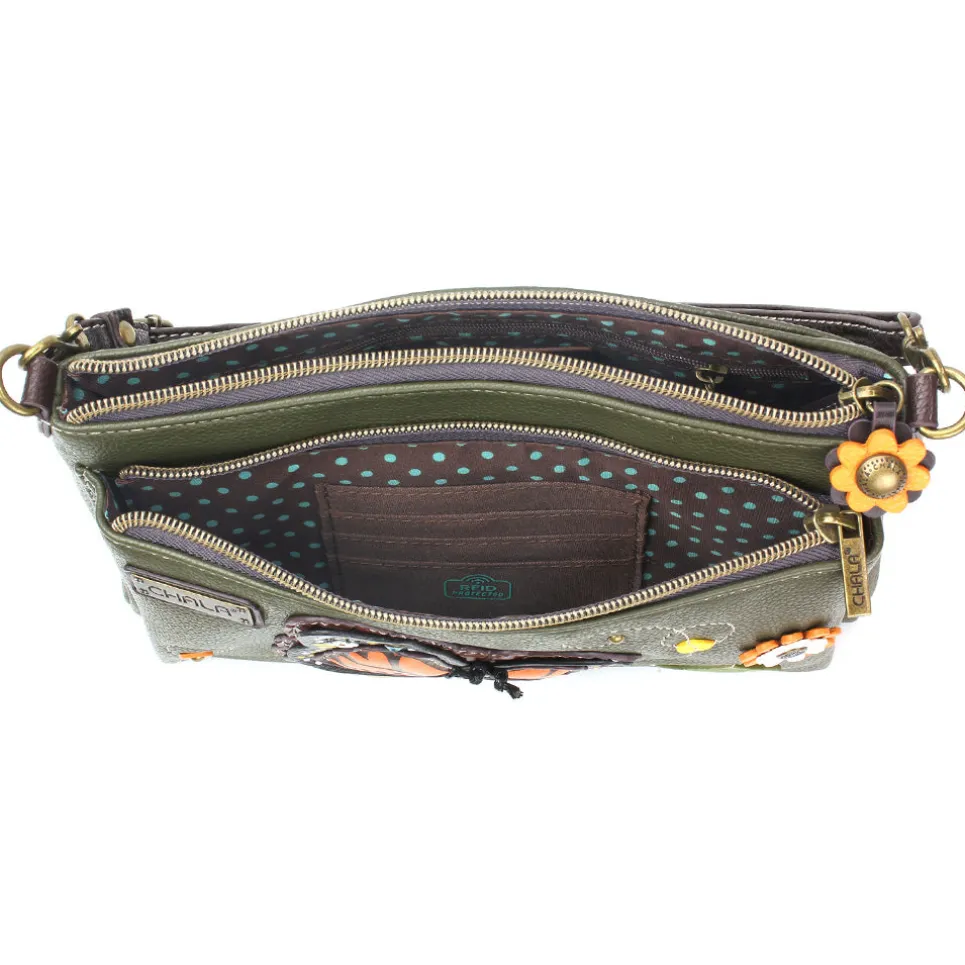 Deluxe Crossbody - Monarch Butterfly