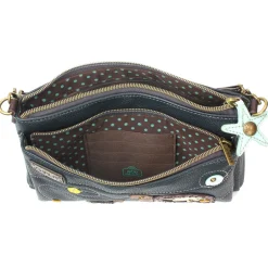 Deluxe Crossbody - Two Turtles