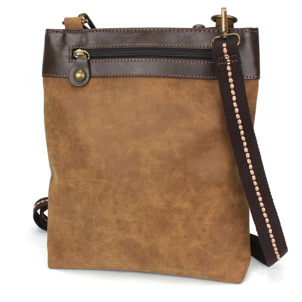 Gemini Crossbody - Brown