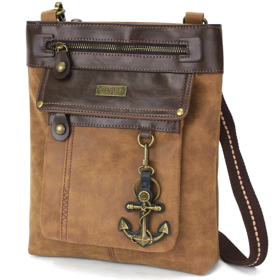 Gemini Crossbody - Brown