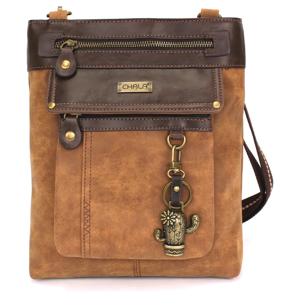 Gemini Crossbody - Brown