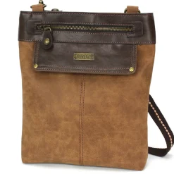 Gemini Crossbody - Brown