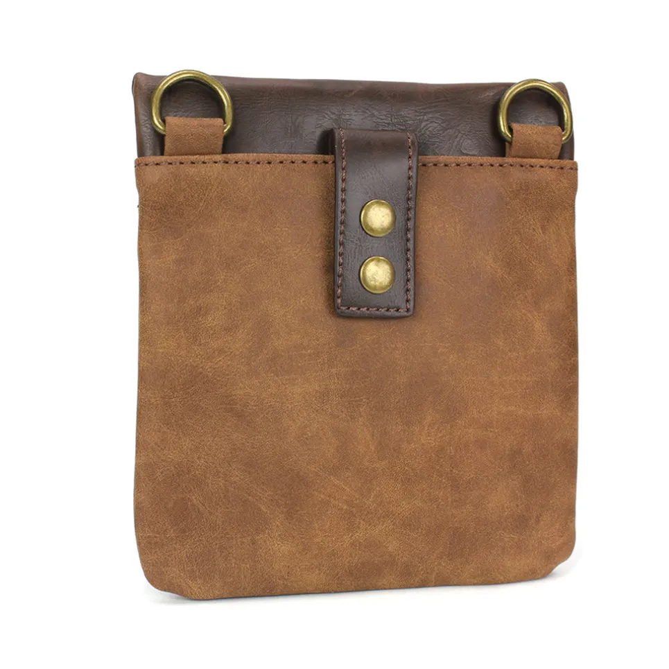 Gemini Crossbody - Brown