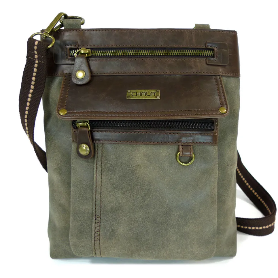 Gemini Crossbody - Stone Gray