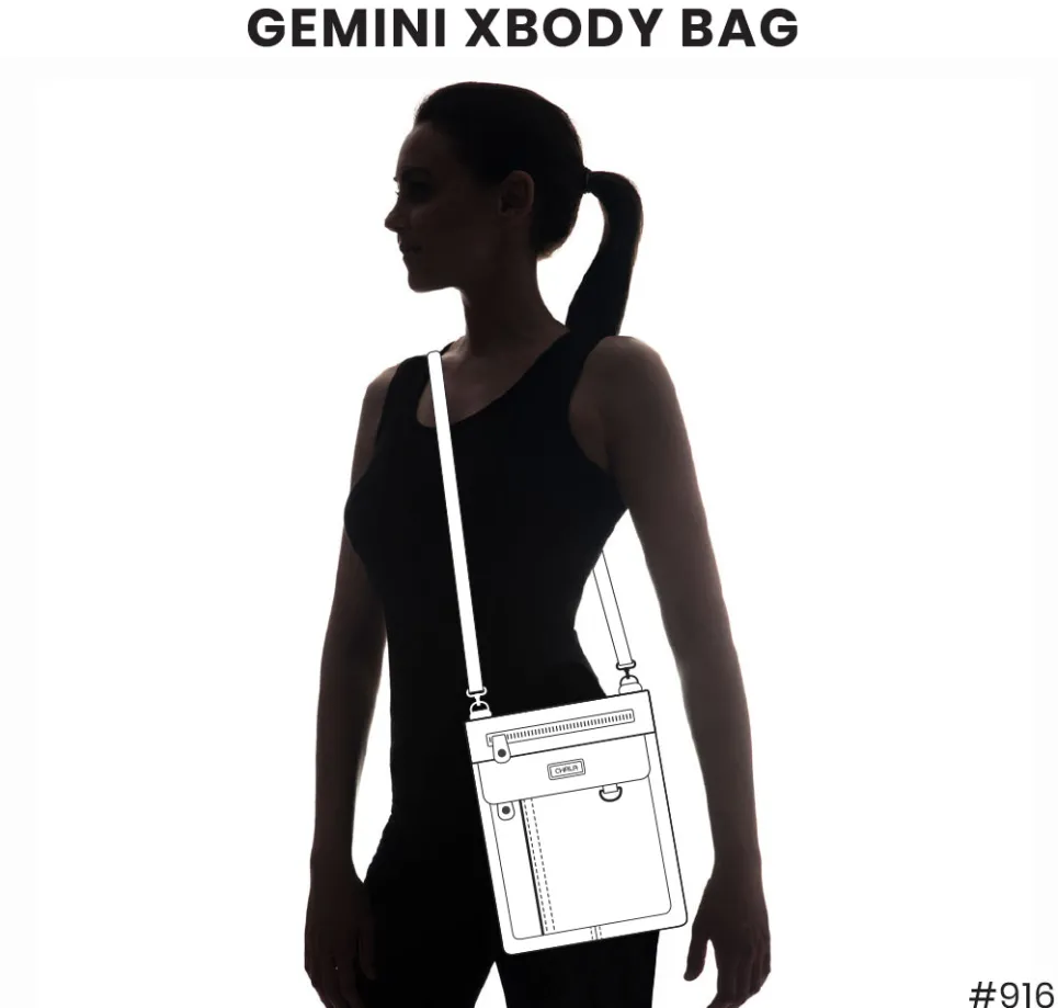 Gemini Crossbody - Stone Gray
