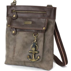 Gemini Crossbody - Stone Gray