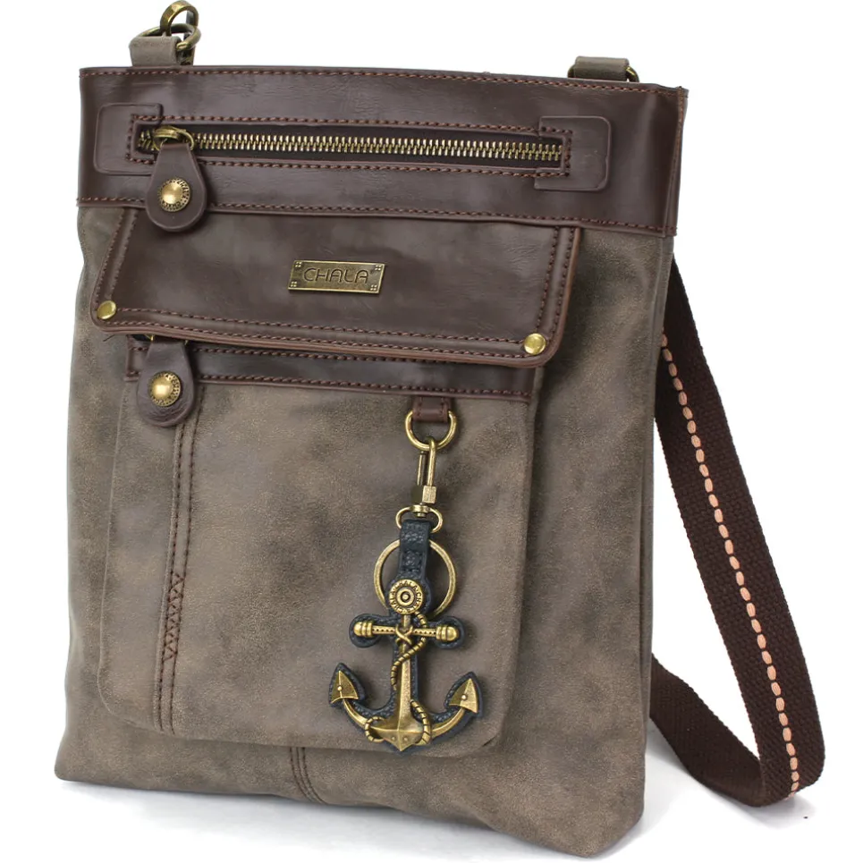 Gemini Crossbody - Stone Gray