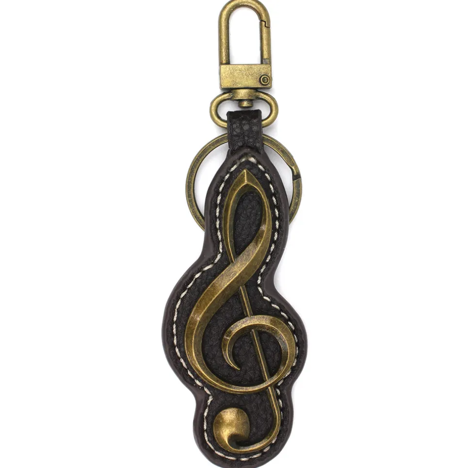 Gemini Keychain - Treble Clef