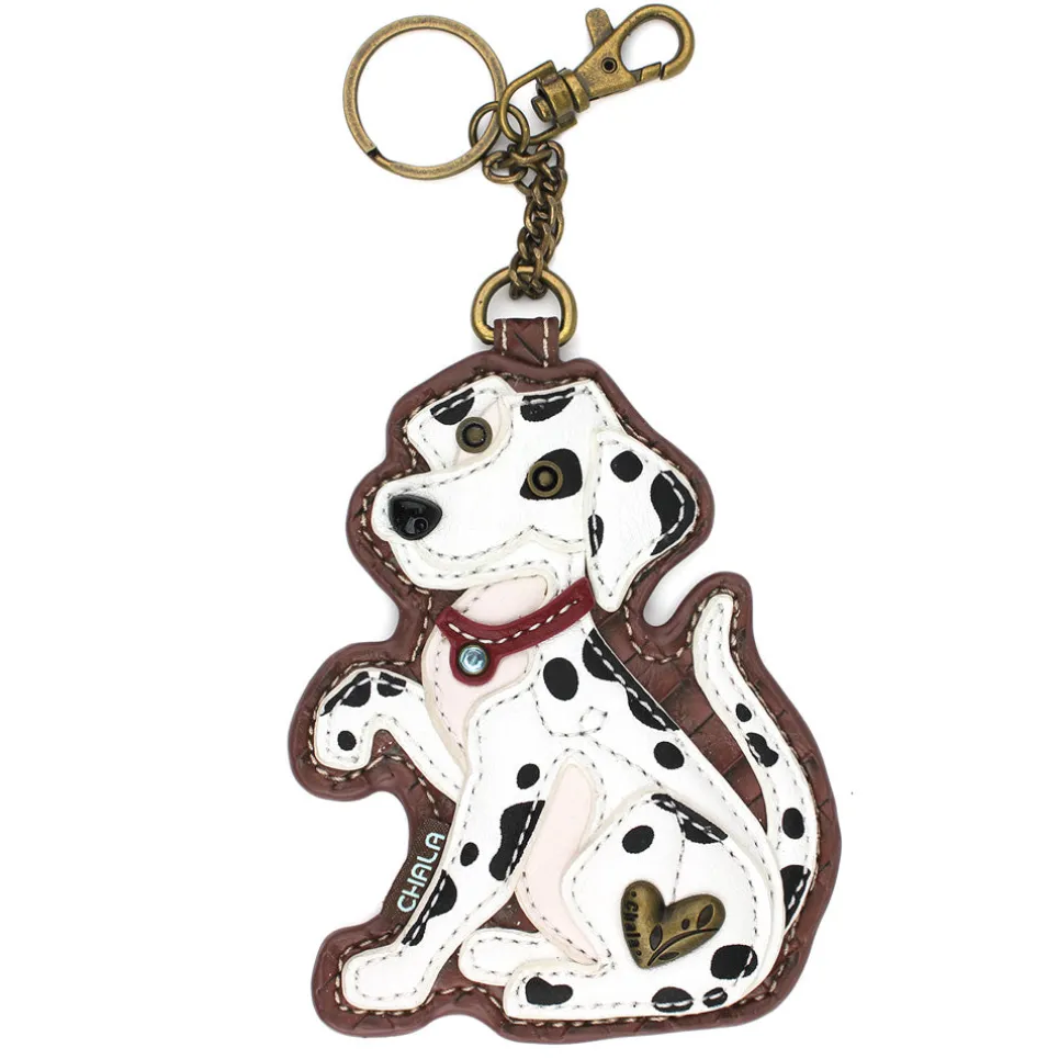 Key Fob/Coin Purse - Dalmatian
