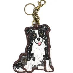 Key Fob/Coin Purse - Border Collie