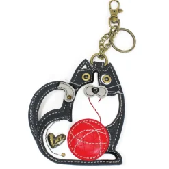 Key Fob/Coin Purse - Fat Cat