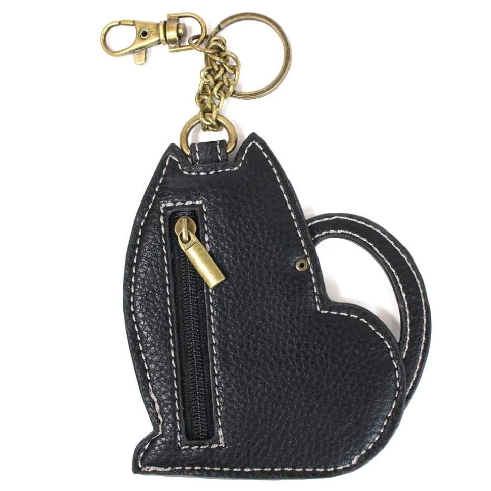Key Fob/Coin Purse - Fat Cat