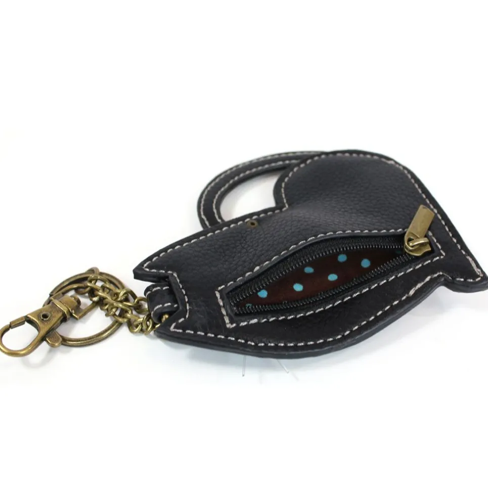 Key Fob/Coin Purse - Fat Cat