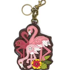 Key Fob/Coin Purse - Flamingo Group