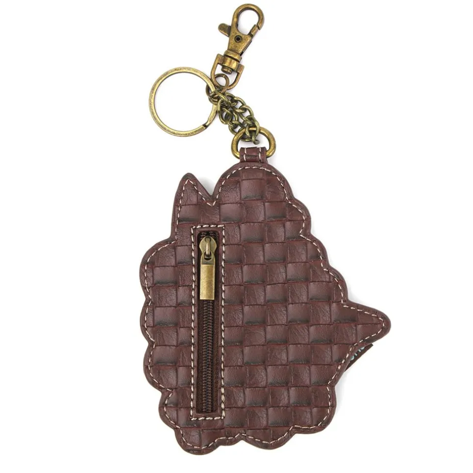 Key Fob/Coin Purse - Forget Me Not