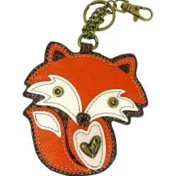 Key Fob/Coin Purse - Fox