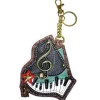 Key Fob/Coin Purse - Piano