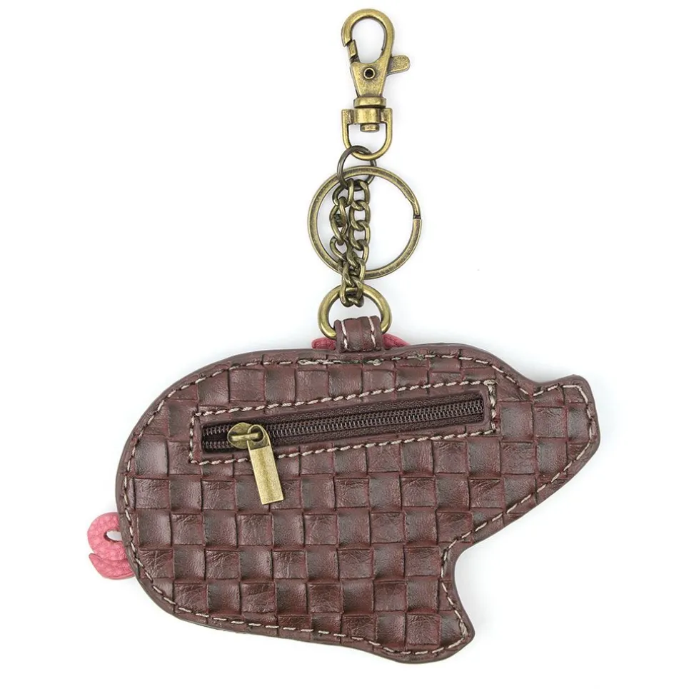 Key Fob/Coin Purse - Pig