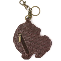 Key Fob/Coin Purse - Pomeranian