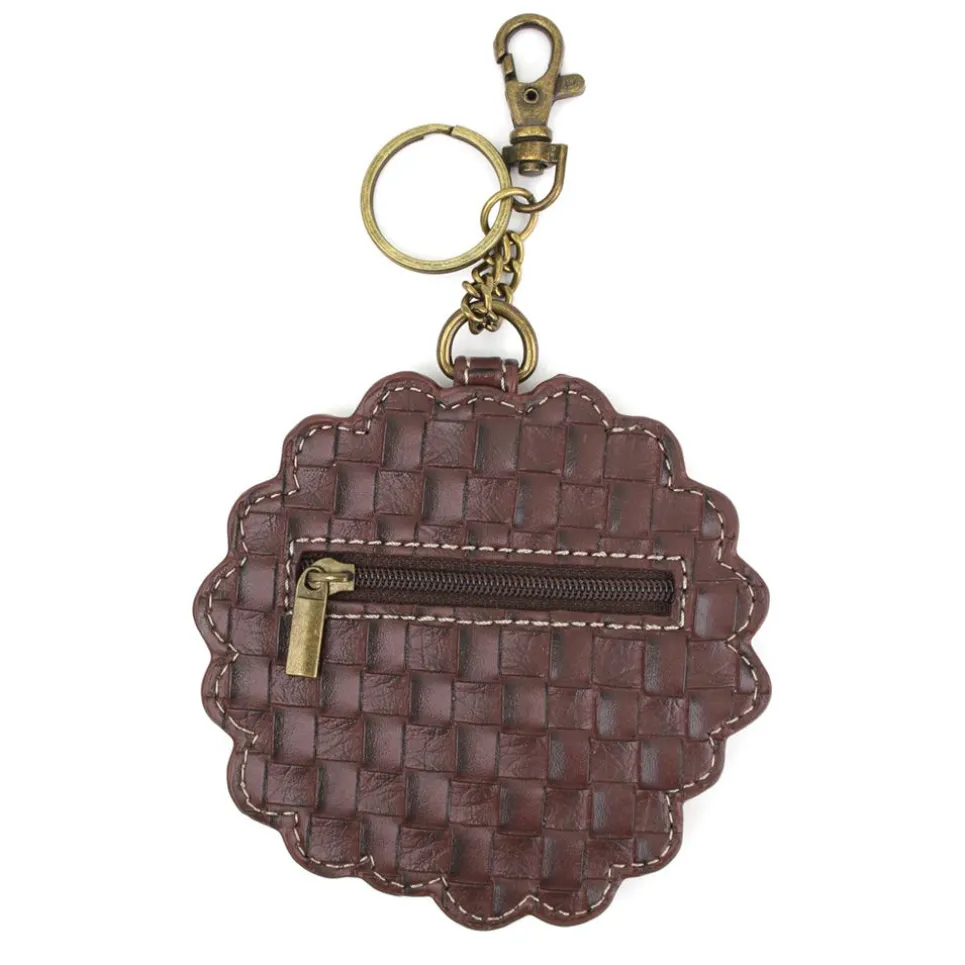 Key Fob/Coin Purse - Sunflower