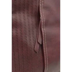 Lasercut Crossbody - Plum