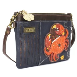 LaserCut Mini Crossbody - Orange Crab