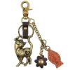 Metal Charming Keychain - Slim Cat