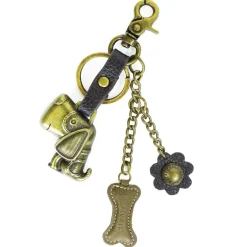 Metal Charming Keychain - Dog