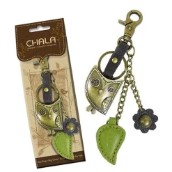 Metal Charming Keychain - Owl